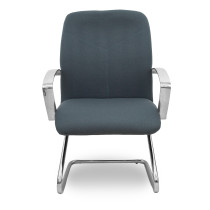 Sillón Caudete confidente patín bali gris oscuro
