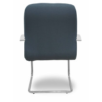 Sillón Caudete confidente patín bali gris oscuro
