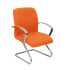 Sillón Caudete confidente patín bali naranja