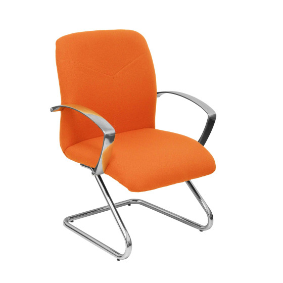 Sillón Caudete confidente patín bali naranja
