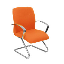Sillón Caudete confidente patín bali naranja