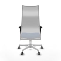 Albacete malla sincro malla blanca similpiel azul brazos 2D base blanca ruedas 65mm engomadas