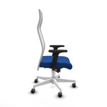 Albacete malla sincro malla blanca similpiel azul brazos 2D base blanca ruedas 65mm engomadas