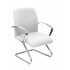 Sillón Caudete confidente patín bali blanco