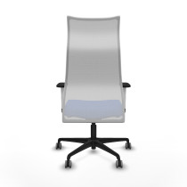 Albacete malla sincro malla blanca bali azul brazos blancos base nailon ruedas 65mm engomadas