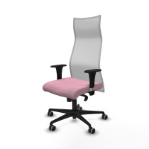 Albacete malla sincro malla blanca bali rosa brazos 1D base nailon ruedas 65mm engomadas