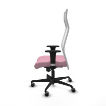 Albacete malla sincro malla blanca bali rosa brazos 1D base nailon ruedas 65mm engomadas