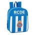 Mochila Escolar RCD ESPANYOL Guardería Adaptable 22 x 27 x 10