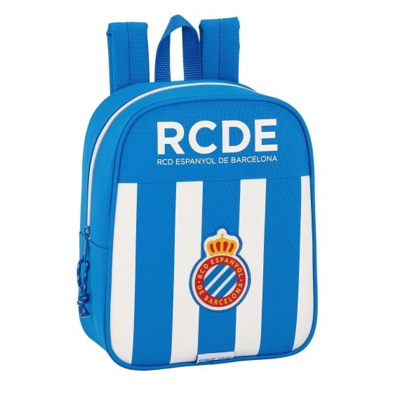 Mochila Escolar RCD ESPANYOL Guardería Adaptable 22 x 27 x 10