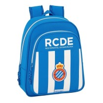 Mochila Escolar RCD ESPANYOL Infantil Adaptable 27 x 33 x 10 cm.