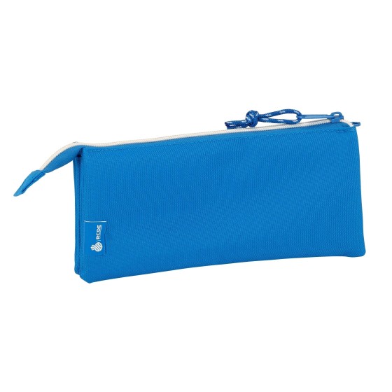 Portatodo Escolar RCD ESPANYOL Triple 22 x 12 x 3 cm.