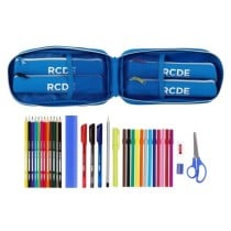 Estuche Escolar RCD ESPANYOL 33 Piezas 12 x 23 x 5 cm.