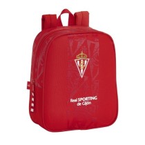 Mochila Escolar SPORTING GIJON Guardería Adaptable 22 x 27 x 10