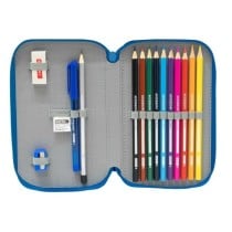 Estuche Escolar DEPORTIVO DE LA CORUÑA Doble 28 Piezas 12,5 x