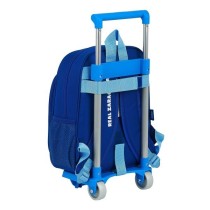 Mochila Escolar REAL ZARAGOZA Con Carro 28 x 34 x 10 cm.