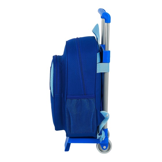 Mochila Escolar REAL ZARAGOZA Con Carro 28 x 34 x 10 cm.