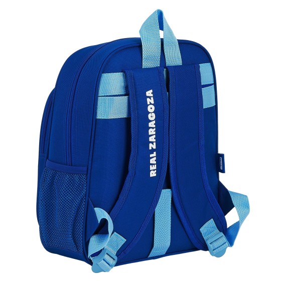 Mochila Escolar REAL ZARAGOZA Infantil Adaptable 27 x 33 x 10