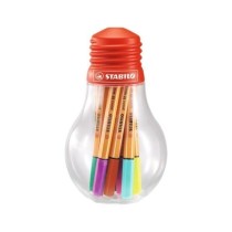 Rotuladores STABILO Colorfull Mini Point 88 Bombilla x12 Colores