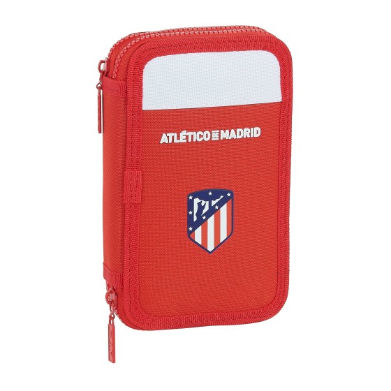 Estuche Escolar ATLÉTICO DE MADRID Femenino Doble 28 Piezas