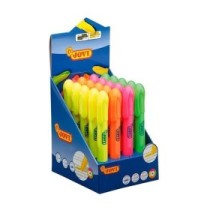 Marcador Fluorescente JOVI Gel Neón Expositor x 20 Surtidos
