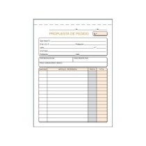 Talonario LOAN Pedidos 4º Natural Simple T-27