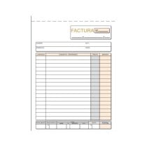 Talonario LOAN Facturas 4º Natural Simple T-6
