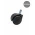 Kit de 20 ruedas de nailon de 50 mm perno 11 mm.