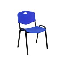 Pack 2 sillas Iso plastic PVC azul