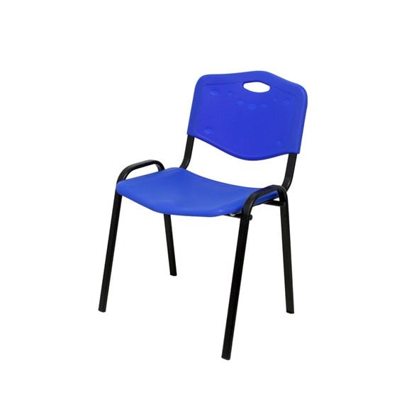 Pack 2 sillas Iso plastic PVC azul
