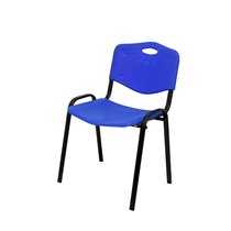 Pack 2 sillas Iso plastic PVC azul