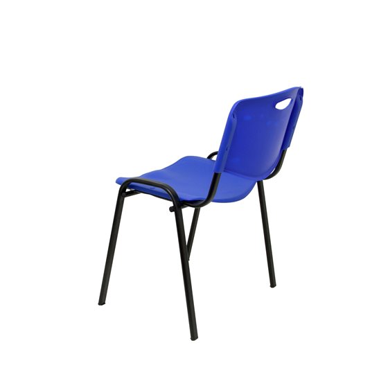 Pack 2 sillas Iso plastic PVC azul