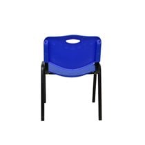 Pack 2 sillas Iso plastic PVC azul