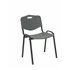 Pack 2 sillas Iso plastic PVC gris
