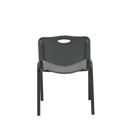 Pack 2 sillas Iso plastic PVC gris