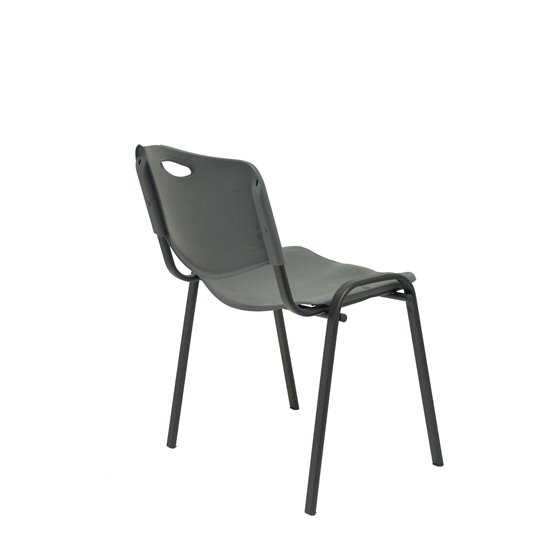 Pack 2 sillas Iso plastic PVC gris