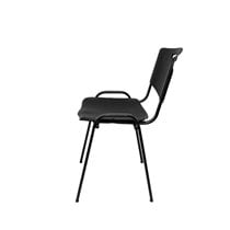 Pack 2 sillas Iso plastic PVC negro