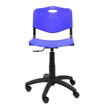 Silla Robledo giratoria azul