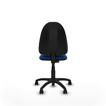 Aýna CP similpiel azul sin brazos base poliamida ruedas nailon 50mm