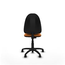 Aýna CP similpiel naranja sin brazos base poliamida ruedas nailon 50mm