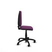 Aýna CP similpiel morado sin brazos base poliamida ruedas nailon 50mm