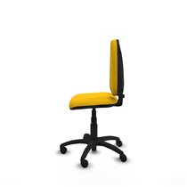 Aýna CP bali amarillo sin brazos base poliamida ruedas nailon 50mm