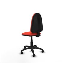 Aýna CP bali naranja oscuro sin brazos base poliamida ruedas nailon 50mm