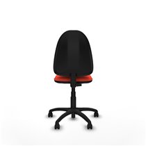 Aýna CP bali naranja oscuro sin brazos base poliamida ruedas nailon 50mm