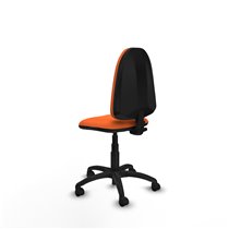 Aýna CP bali naranja sin brazos base poliamida ruedas nailon 50mm