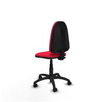 Aýna CP bali rojo sin brazos base poliamida ruedas nailon 50mm