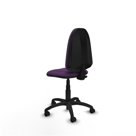 Aýna CP bali morado sin brazos base poliamida ruedas nailon 50mm