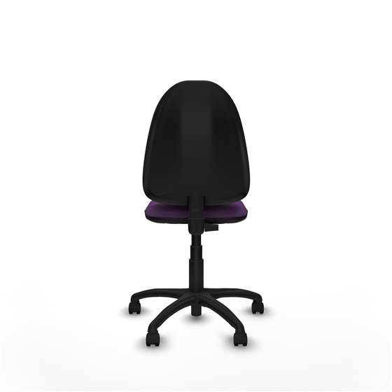 Aýna CP bali morado sin brazos base poliamida ruedas nailon 50mm