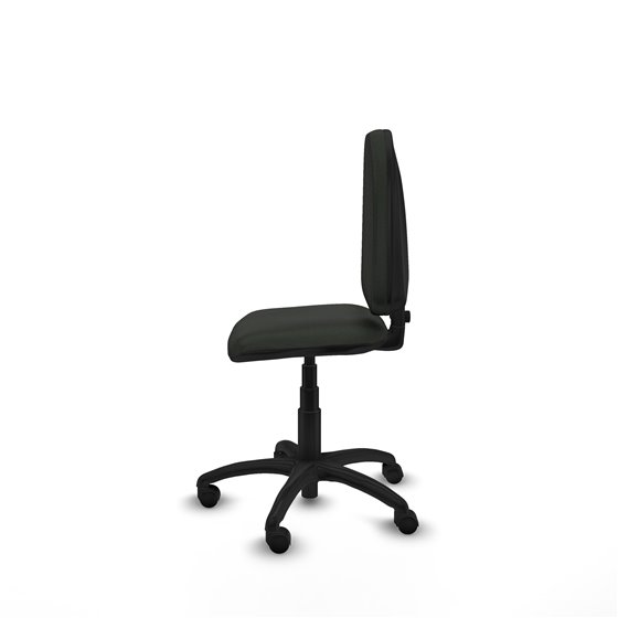 Aýna CP bali negro sin brazos base poliamida ruedas nailon 50mm