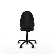 Aýna CP bali negro sin brazos base poliamida ruedas nailon 50mm