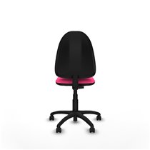 Aýna CP similpiel rosa sin brazos base poliamida ruedas engomadas 50mm